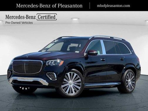 Obsidian Black Metallic 2024 Mercedes-Benz Maybach GLS 600 4MATIC