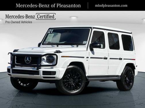 Polar White 2021 Mercedes-Benz G-Class G 550 4MATIC