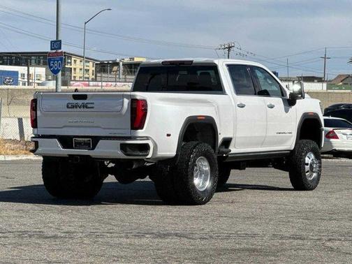 White Frost Tri-Coat 2024 GMC Sierra 3500 Denali Ultimate