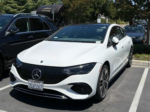 Polar White 2023 Mercedes-Benz EQE 350