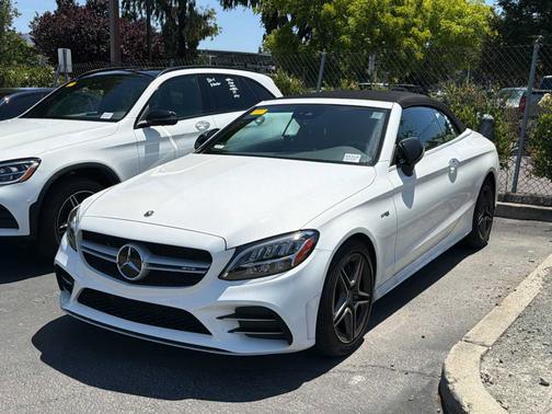 Polar White 2023 Mercedes-Benz AMG C 43 4MATIC