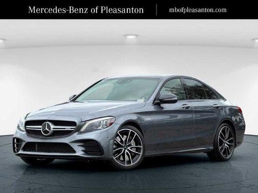 Selenite Gray Metallic 2020 Mercedes-Benz AMG C 43 Base 4MATIC