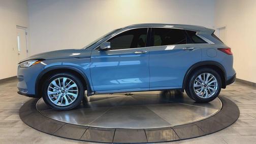 Slate Gray 2024 INFINITI QX50 LUXE AWD