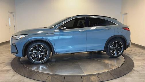 Slate Gray 2023 INFINITI QX55 ESSENTIAL