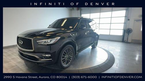 Black Obsidian 2023 INFINITI QX80 PREMIUM SELECT AWD
