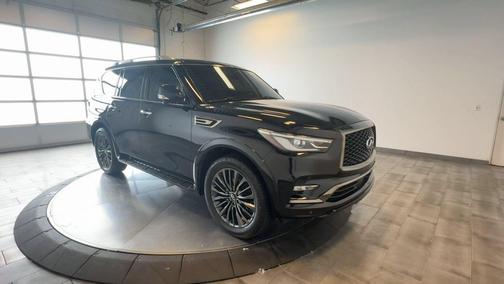 Black Obsidian 2023 INFINITI QX80 PREMIUM SELECT AWD