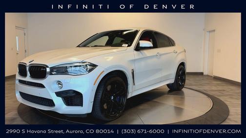 Mineral White Metallic 2017 BMW X6 M Base