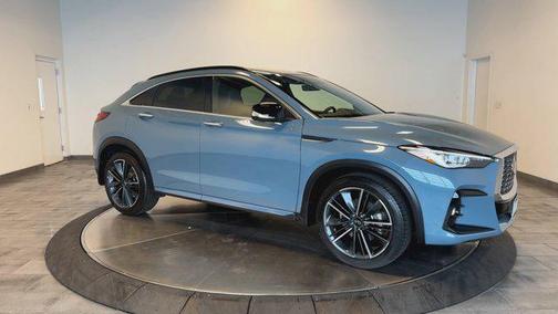 Slate Gray 2025 INFINITI QX55 ESSENTIAL