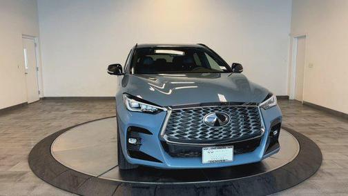 Slate Gray 2025 INFINITI QX55 ESSENTIAL