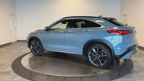 Slate Gray 2025 INFINITI QX55 ESSENTIAL