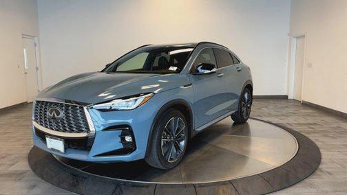 Slate Gray 2025 INFINITI QX55 ESSENTIAL