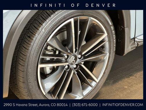 Slate Gray 2025 INFINITI QX55 ESSENTIAL