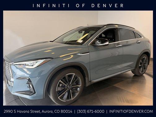 Slate Gray 2025 INFINITI QX55 ESSENTIAL