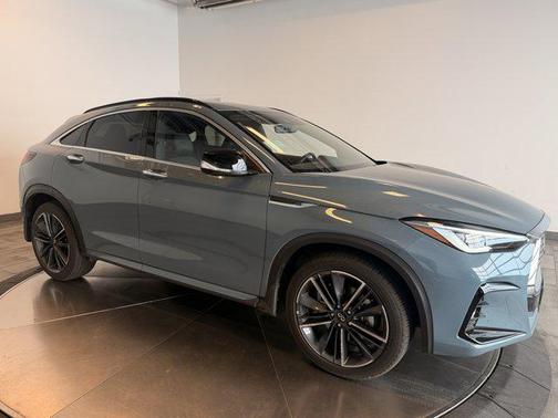 Slate Gray 2025 INFINITI QX55 ESSENTIAL