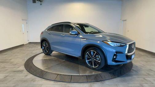Slate Gray 2025 INFINITI QX55 ESSENTIAL