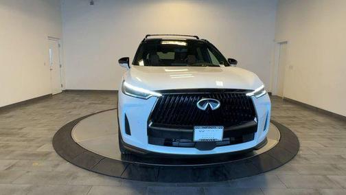 Radiant White/Black Obsidian 2027 INFINITI QX60 AUTOGRAPH