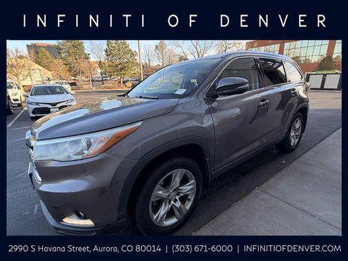 2015 Toyota Highlander Limited Platinum