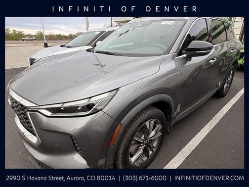 Graphite Shadow 2023 INFINITI QX60 Luxe