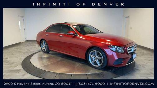 Rubellite Red Metallic 2019 Mercedes-Benz E-Class 4MATIC