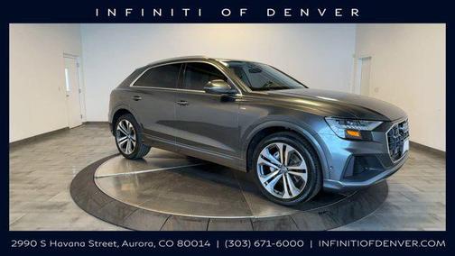 Daytona Gray Pearl Effect 2020 Audi Q8 55 Premium Plus