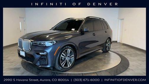 Arctic Gray Metallic 2020 BMW X7 xDrive40i