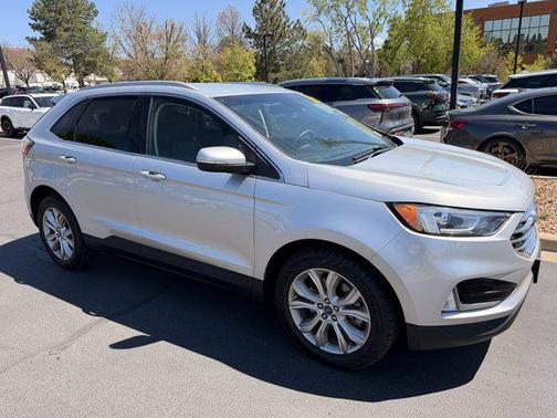 Ingot Silver 2019 Ford Edge Titanium