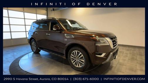 Mocha Almond Pearl 2022 Nissan Armada SL 4WD