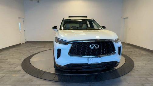 Glacier White 2023 INFINITI QX60 Pure