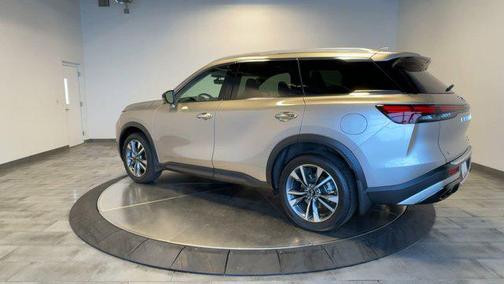 Warm Titanium 2023 INFINITI QX60 Luxe