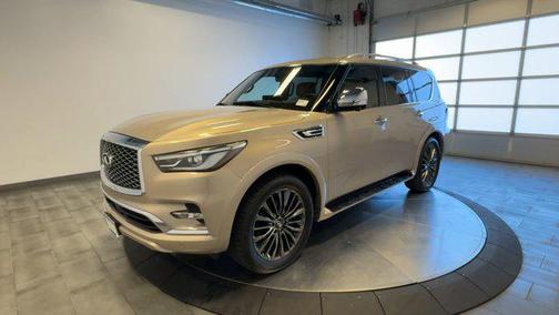 Champagne Quartz 2023 INFINITI QX80 SENSORY AWD
