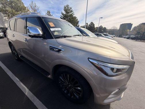 Champagne Quartz 2023 INFINITI QX80 SENSORY AWD
