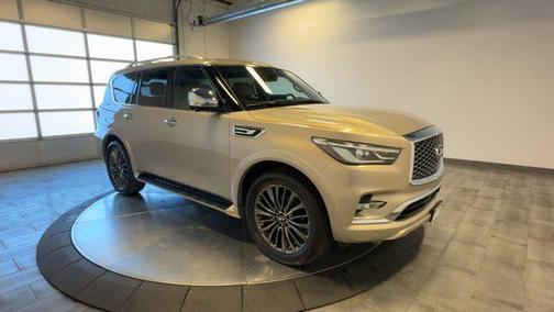 Champagne Quartz 2023 INFINITI QX80 SENSORY AWD