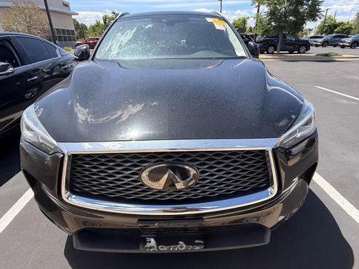 Black Obsidian 2020 INFINITI QX50 LUXE AWD