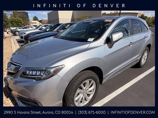 Lunar Silver Metallic 2018 Acura RDX Technology Package