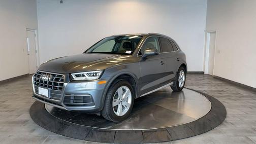 Monsoon Gray Metallic 2018 Audi Q5 2.0T Premium Plus