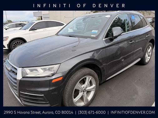 Manhattan Gray Metallic 2020 Audi Q5 45 Premium Plus
