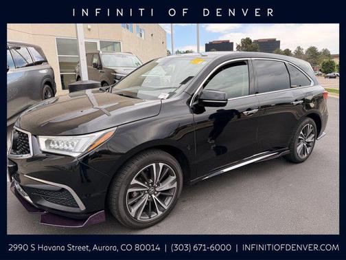 Majestic Black Pearl 2020 Acura MDX 3.5L w/Technology Package