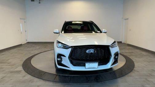 Radiant White 2025 INFINITI QX50 SPORT