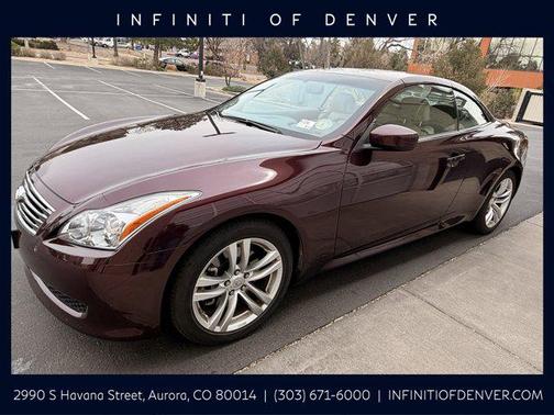 Midnight Garnet 2010 INFINITI G37 Base