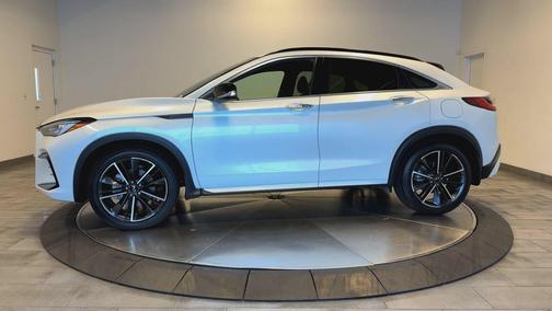 Radiant White 2023 INFINITI QX55 LUXE