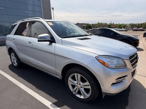 Iridium Silver Metallic 2014 Mercedes-Benz M-Class 4MATIC