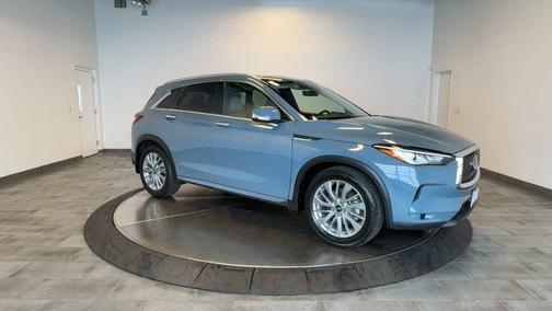 Slate Gray 2023 INFINITI QX50 LUXE AWD