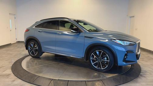Slate Gray 2023 INFINITI QX55 ESSENTIAL