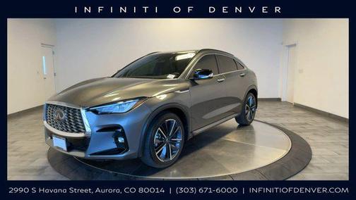 Graphite Shadow 2025 INFINITI QX55 LUXE