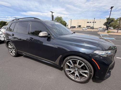 Carbon Black Metallic 2020 BMW X7 M50i