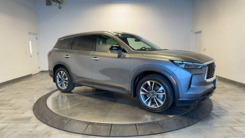 Graphite Shadow 2025 INFINITI QX60 Luxe