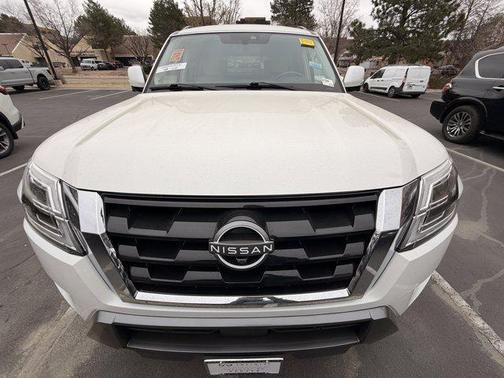 Aspen White Tricoat 2023 Nissan Armada SL 4WD