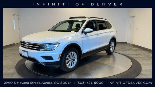 Pure White 2018 Volkswagen Tiguan 2.0T SE