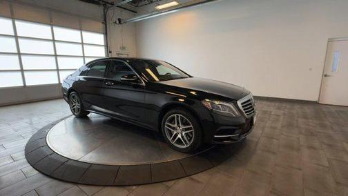 Black 2017 Mercedes-Benz S-Class 4MATIC