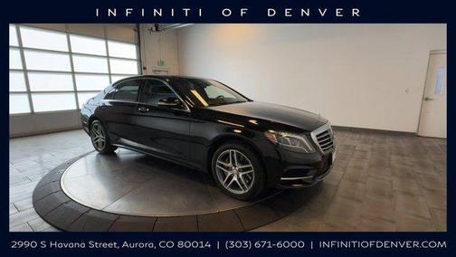 Black 2017 Mercedes-Benz S-Class 4MATIC